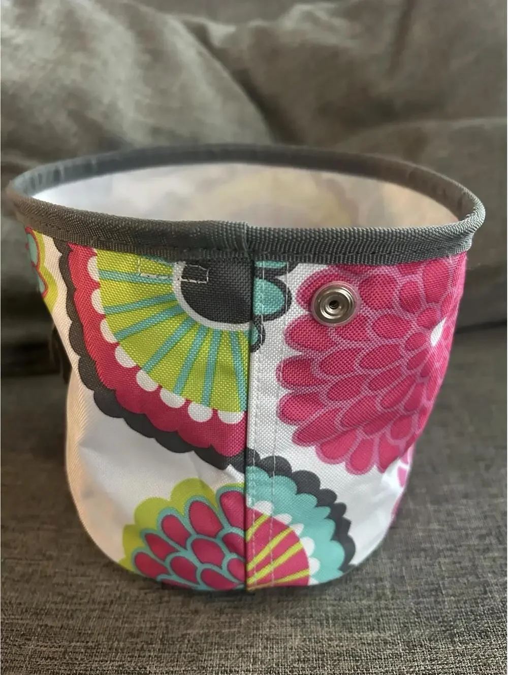 Thirty One Oh Snap Bin Storage Caddy In Bubble Bloom Easy Clean